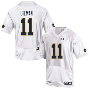 Men Alohi Gilman White Notre Dame #11 Game High School Jersey