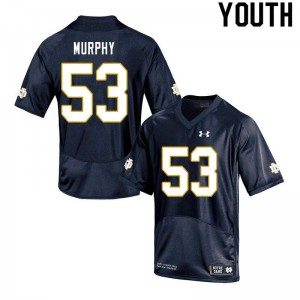 Youth Quinn Murphy Navy University of Notre Dame #53 Game Alumni Jersey
