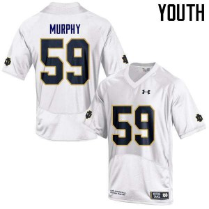 Youth Kier Murphy White Irish #59 Game Alumni Jerseys