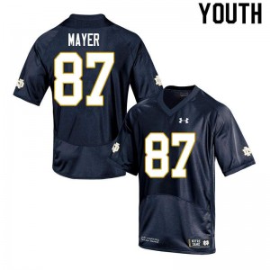 Youth Michael Mayer Navy Notre Dame #87 Game Alumni Jerseys